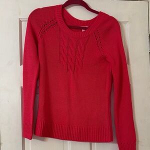 Lilly Pulitzer Pink Crew Neck Sweater